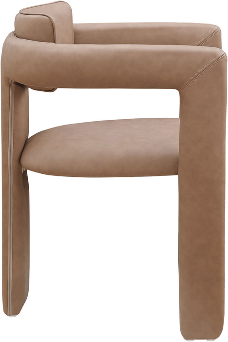 Brenda - Faux Leather Dining Chair (Set of 2) - Simple Home Plus