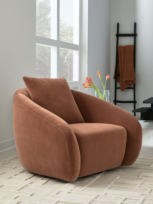 Yahya - Swivel Accent Chair - Simple Home Plus