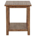 Payne - Wood End Table with Shelf - Simple Home Plus