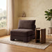 Hammond - Velvet Performance Fabric Upholstered Armless Chair - Simple Home Plus