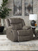 First Base - Gunmetal - Rocker Recliner - Simple Home Plus
