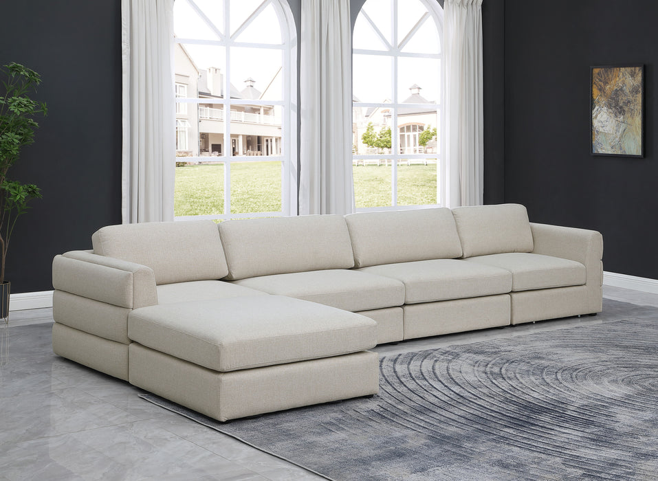Beckham - 5 Piece Modular L-Shaped Sectional - Simple Home Plus