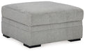 Casselbury - Cement - Ottoman With Storage - Simple Home Plus