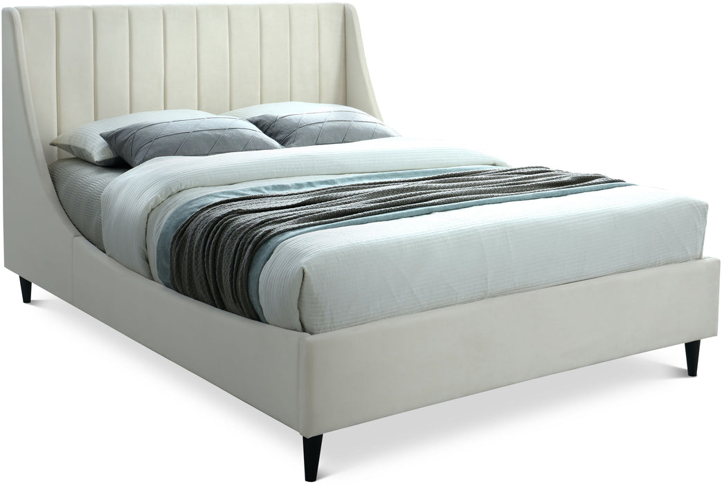 Eva - Velvet Bed - Simple Home Plus