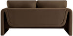 Sloan - Velvet Loveseat - Simple Home Plus