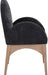 Waldorf - Chenille Dining Arm Chair With Natural Legs - Simple Home Plus
