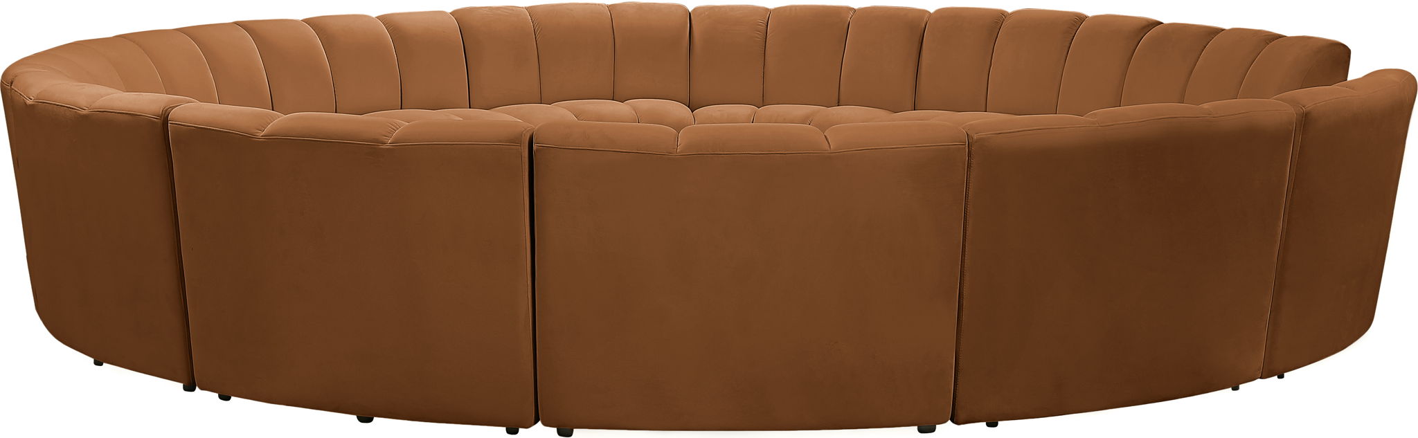 Infinity - 12 Piece Modular Sectional - Saddle - Simple Home Plus