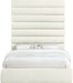 Adam - Chenille Fabric Bed With 89" Headboard - Simple Home Plus