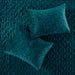 Harper - King Reversible 3 Piece Coverlet Set - Teal - Simple Home Plus