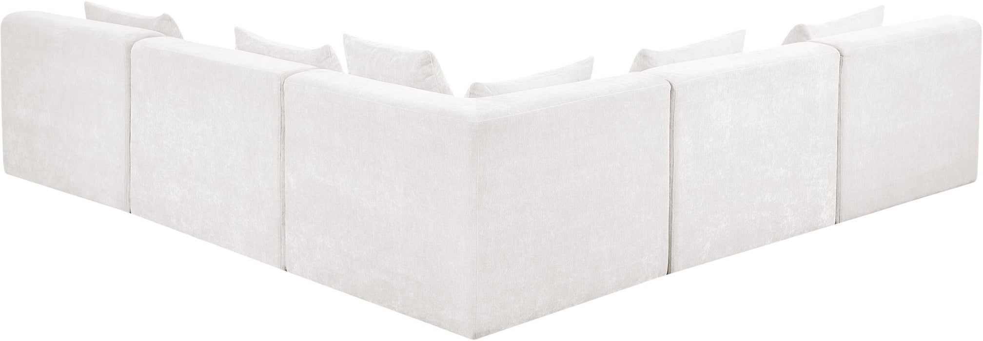 Stellar - 5 Piece Upholstered Modular Sectional - Simple Home Plus