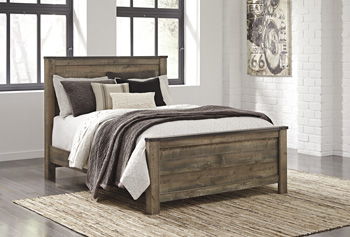 Trinell - Queen Panel Rails - Brown - Simple Home Plus