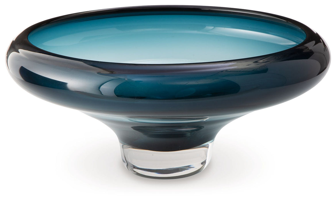 Vallborough - Teal Blue - Bowl - Simple Home Plus