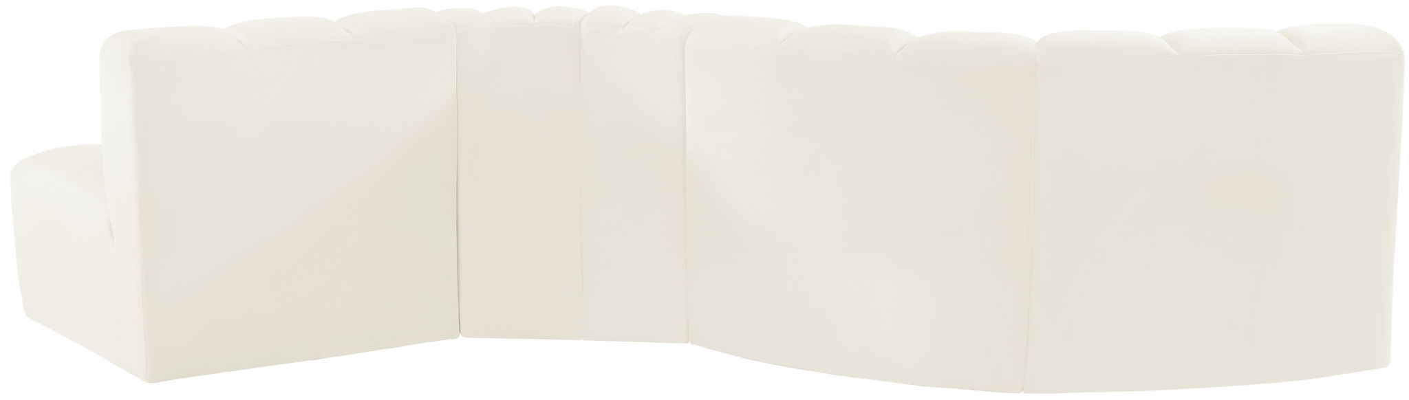 Arc - Velvet 5 Piece Modular Sofa - Simple Home Plus