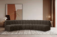 Arc - Boucle Fabric 5 Piece U-Shaped Modular Sofa - Simple Home Plus