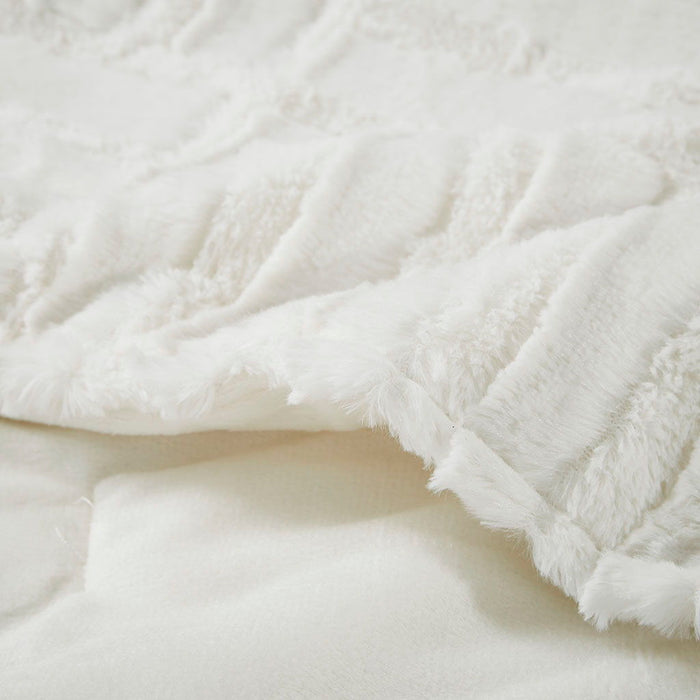 Arctic - Ultra Down Alternative Throw - Ivory - Simple Home Plus