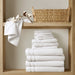 400GSM Essential Bundle Quick Dry 12 Piece Towel Set - White - Simple Home Plus