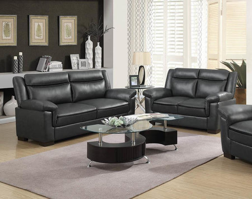 Arabella - Faux Leather Living Room Set - Simple Home Plus