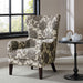 Arianna - Swoop Wing Chair - Multi - Simple Home Plus