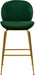 Paris - Stool with Gold Legs (Set of 2) - Simple Home Plus