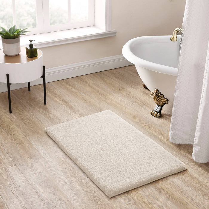 Marshmallow - 20" x 24" Bath Rug - Taupe - Simple Home Plus