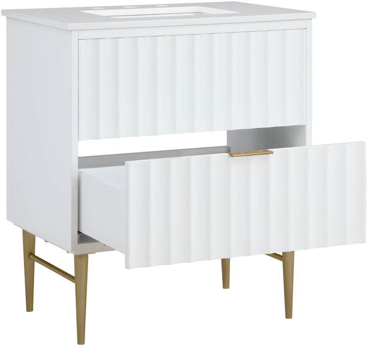 Modernist - Bathroom Vanity With Gold Legs - Simple Home Plus