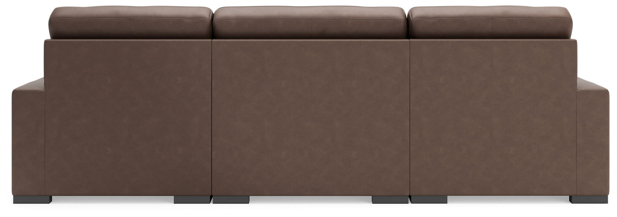 Calden - 3-Piece Sectional With Double Chaise - Chocolate - Simple Home Plus