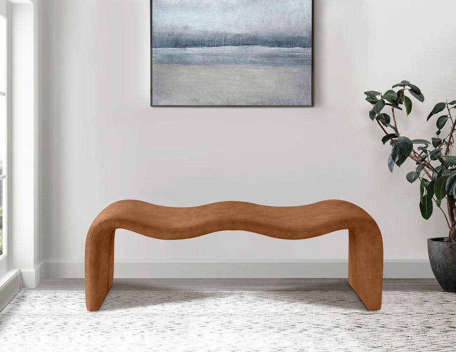 Willow - Faux Leather Bench - Simple Home Plus