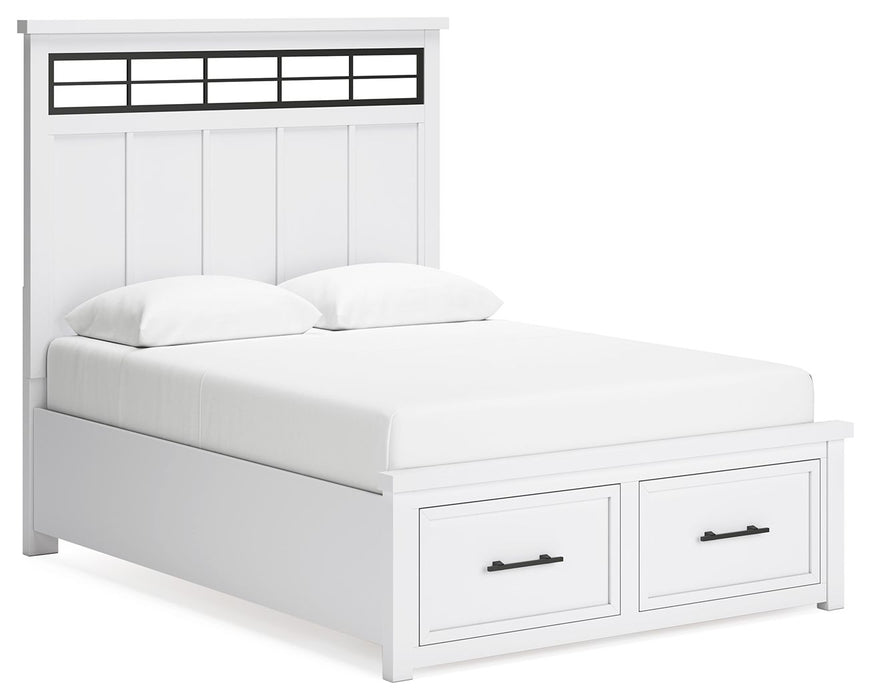 Ashbryn - Panel Storage Bed - Simple Home Plus