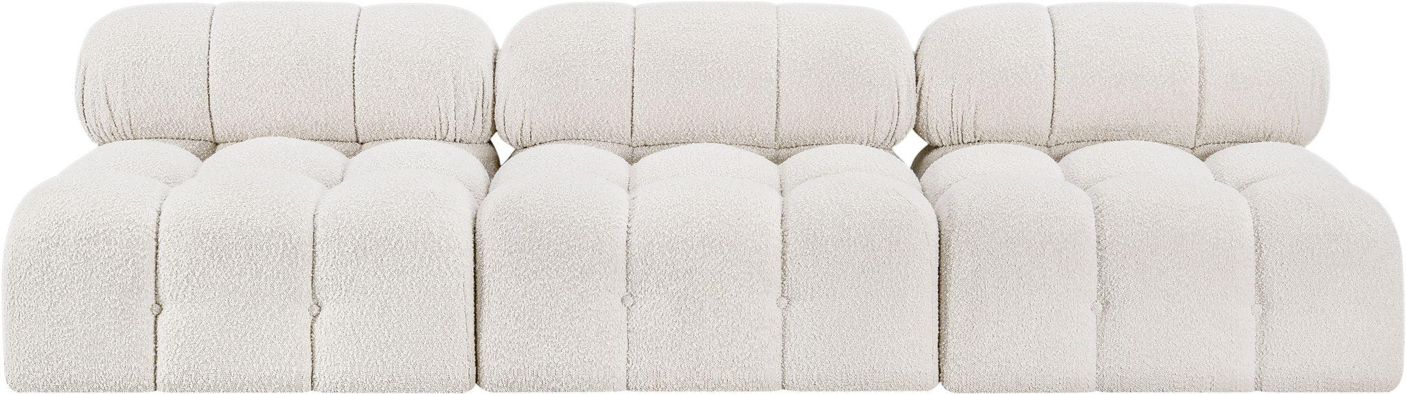 Ames - 3 Seat Modular Armless Sofa - Simple Home Plus
