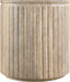 Catania - Concrete Indoor/Outdoor End Table - Travertine - Simple Home Plus