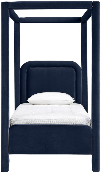 Salina - Velvet Upholstered Bed - Simple Home Plus