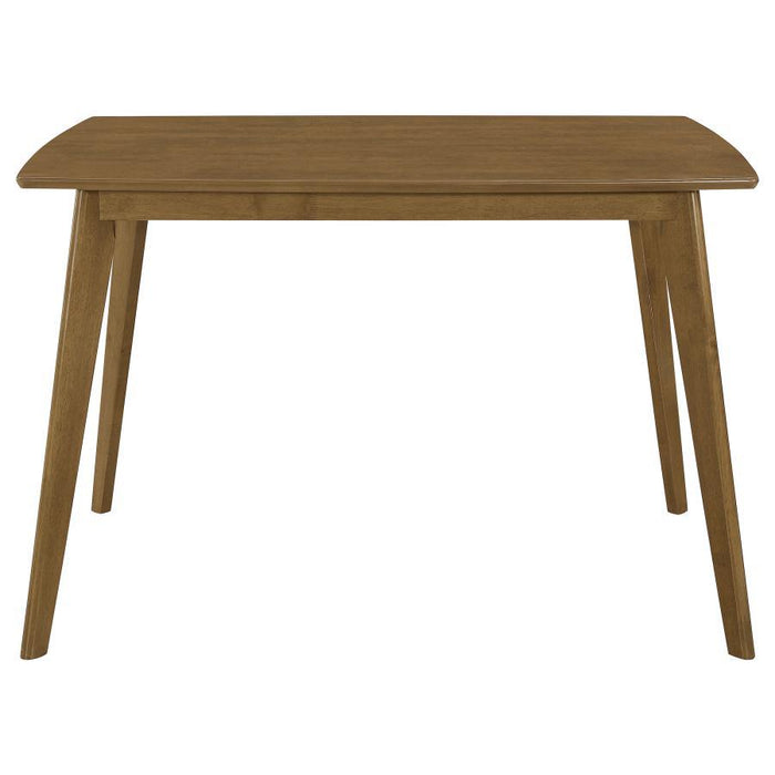 Kersey - Rectangular Wood Dining Table - Chestnut - Simple Home Plus