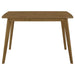 Kersey - Rectangular Wood Dining Table - Chestnut - Simple Home Plus