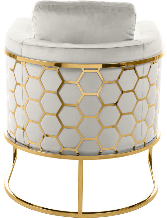 Casa - Chair with Gold Legs - Simple Home Plus