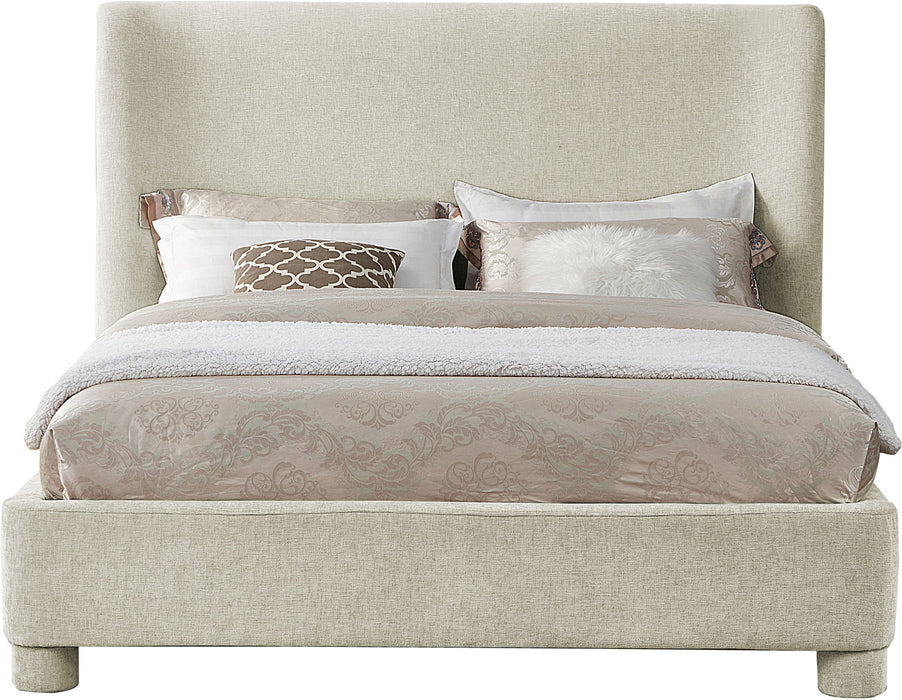 Penny - Chenille Fabric Bed - Simple Home Plus