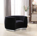 Julian - Chair with Chrome Base - Simple Home Plus