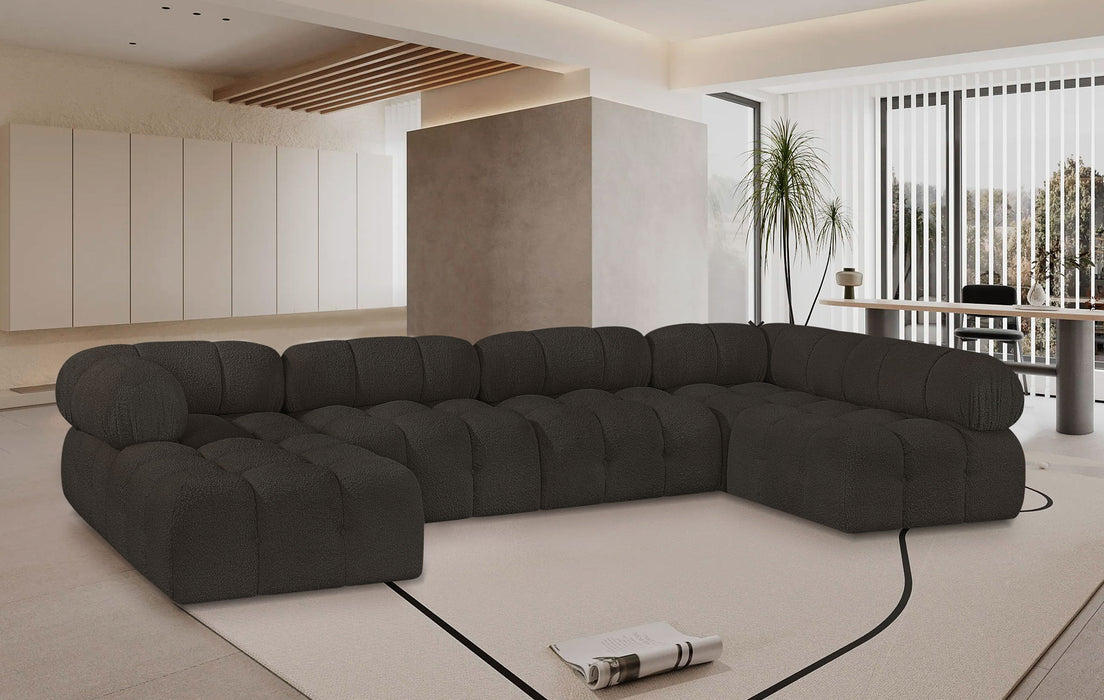 Ames - 6 Piece Modular U-Shaped Sectional - Simple Home Plus