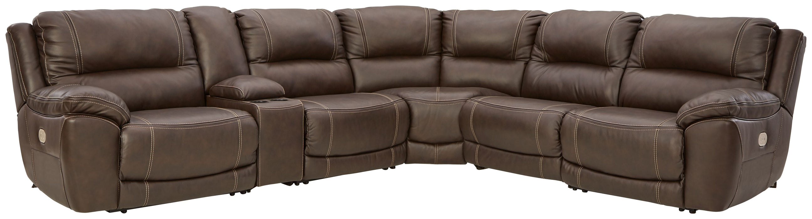 Dunleith - Power Reclining Sectional - Simple Home Plus