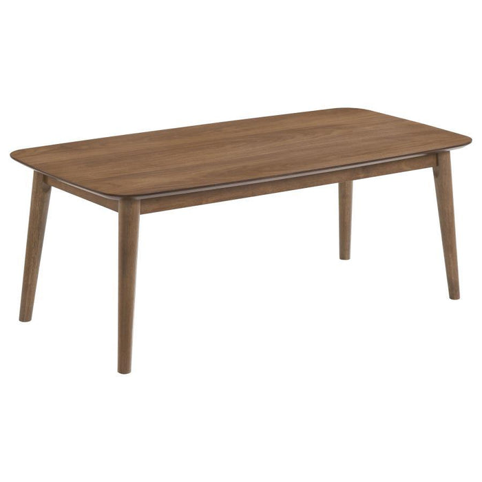 Radley - 3 Piece Rectangular Coffee Table Set - Natural Walnut - Simple Home Plus
