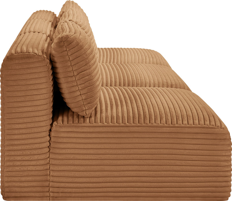 Shaggy - Fabric 3 Seat Modular Armless Sofa - Simple Home Plus