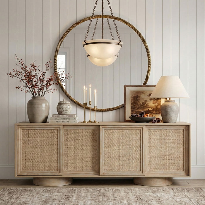 Avara - Round Mirror - Simple Home Plus
