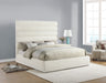 Adam - Chenille Fabric Bed With 70.5" Headboard - Simple Home Plus
