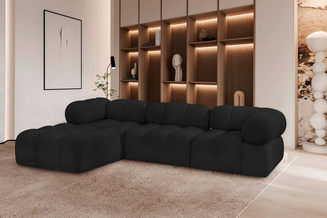 Ames - 4 Piece Fabric Modular Sectional - Simple Home Plus