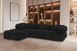 Ames - 4 Piece Fabric Modular Sectional - Simple Home Plus