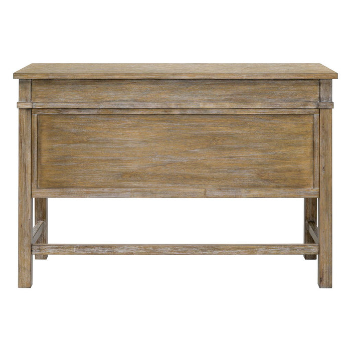 Belfast - Occasional Table With 2 Drawers - Reclaimed Natural - Simple Home Plus