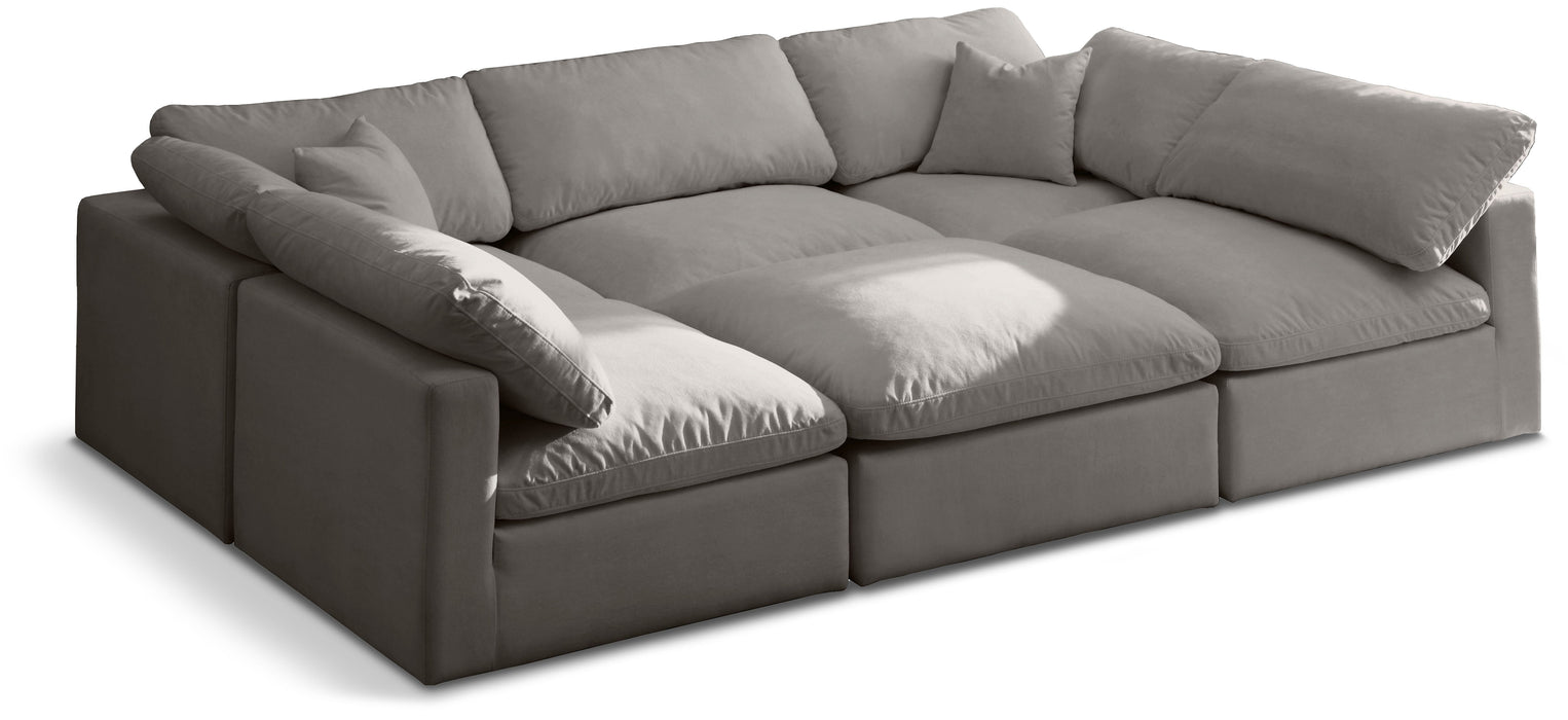Plush - 6 Piece Modular Sectional - Simple Home Plus