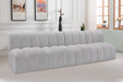 Arc - Boucle Fabric 4 Seats Modular Sofa - Simple Home Plus