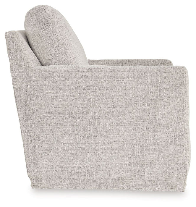 Nenana Next-gen Nuvella - Swivel Glider Accent Chair - Simple Home Plus