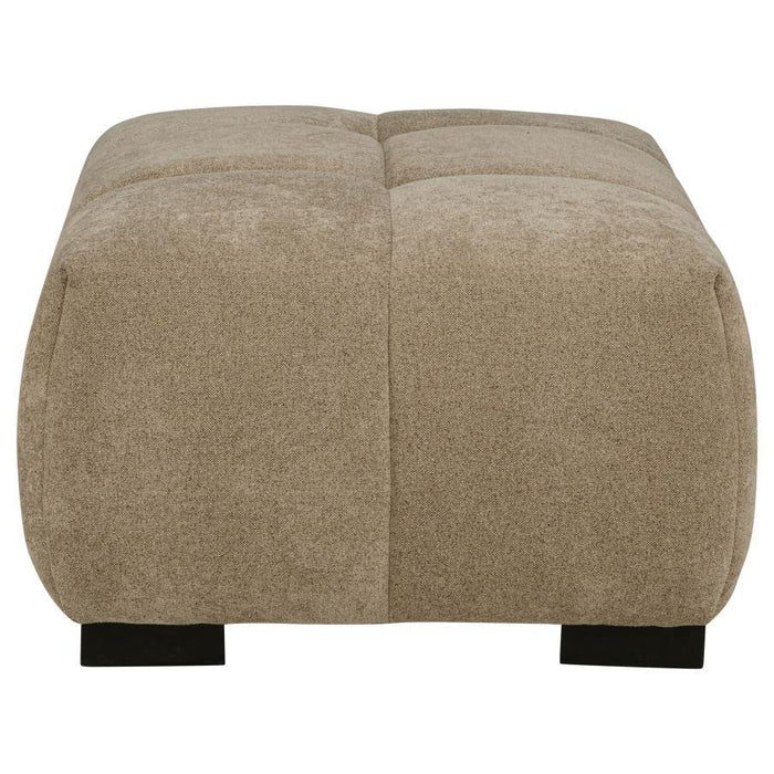 Octavia - Upholstered Rectangular Ottoman - Simple Home Plus