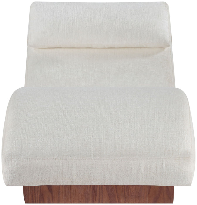 Marcella - Chaise Lounge - Walnut Base - Simple Home Plus